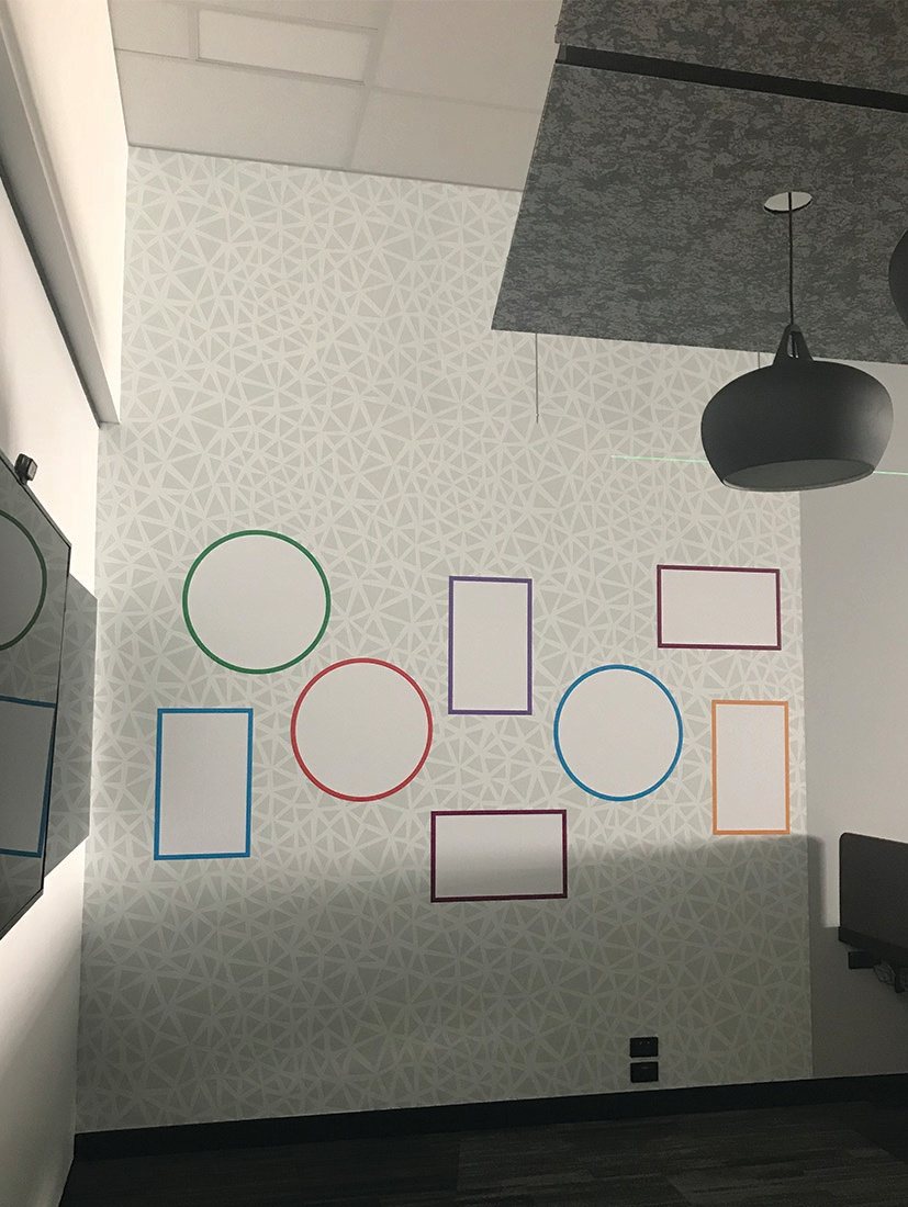 Magnetic wall signage