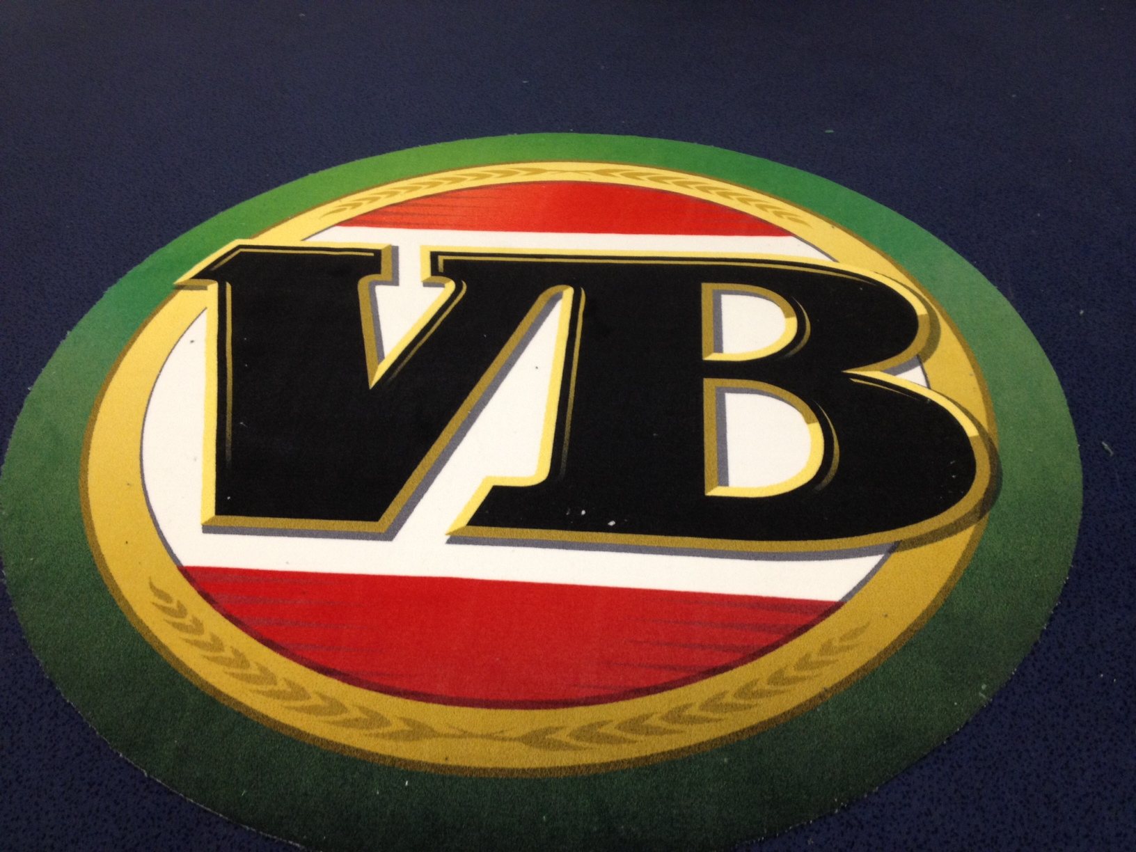 Branded printed floor mat